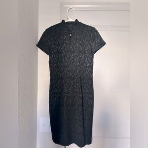 Vintage David Warren Cheongsam-inspired Dress